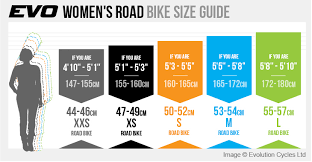 bike size guide bike fit evo cycles