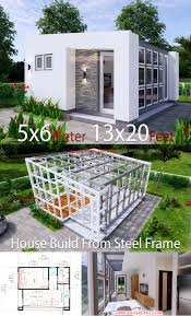 Some home design software requires you to have a lot of specialized knowledge, or go through a complicated process, to design the roof. Tiny House Plans 5x6 Build From Steel Frame Siding Panel 16x20 Feet In 2021 Tiny Modern House Plans Steel Frame House Small House Layout