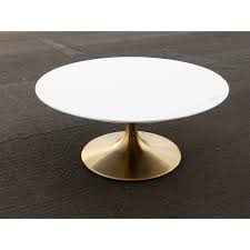 Italian round tulip coffee table, 1970s italian round tulip coffee table, in the style of eero saarinen for knoll. Mid Century Modern Tulip Coffee Table With Gold Base Chairish Tulip Coffee Table Coffee Table Living Room Coffee Table