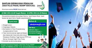 Rama krishnan, abdul manan abdul manap dan k. Permohonan Bantuan Dermasiswa Pengajian Zakat Pulau Pinang 2021 Online Semakan Status