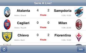 Risultati e classifica serie a live: Alive Segui Il Campionato Di Serie A In Diretta Iphone Italia