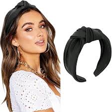DRESHOW 4 Pack Headbands for Women and Girls Knotted Plastic Head Band  Fashion Boho Wide Hairbands Non Slip Hair Accessories : Amazon.co.uk: Beauty