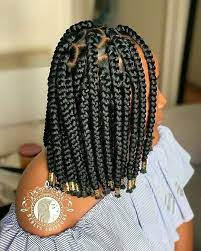 Wash Day Goodness Naturalhairloving Lovelyoverdose Bob Braids Hairstyles Short Box Braids Hairstyles Shoulder Length Box Braids