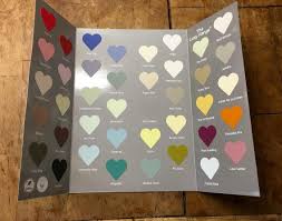 new colour charts from frenchic with all 40 colours on in