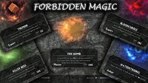 As a tiny expandable version of thaumcraft 4, the author has written forbidden magic including some key features in the following: Forbidden Magic Spells Mod Xbox Modded Skyrim Mod Showcase Youtube