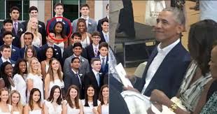 Now, both obama sisters have moved on to even bigger adventures. Proud Parents Barack And Michelle Obama Attend Daughter Sasha S High School Graduation Joe Biden Joins As Well