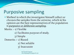 Is this fine or i should dear mathez, yes, you still can do the puposive sampling for quantitative analysis. Pros And Cons Of Purposive Sampling Flexibility Method Inquiry
