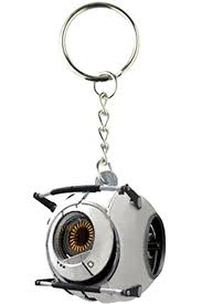 Collectable Keychains Portal 2 Space Sphere Vinyl Keychain Portal 2 Keychain Portal