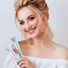 Amazon.com: Makeup Brushes Foundation Brush for Liquid Makeup, Flat Top  Kabuki Foundation Brush Premium Make up Brushes Liquid Blending Mineral  Powder ...