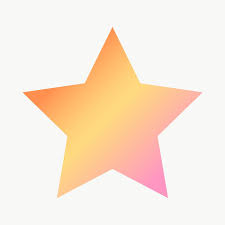 Orange Gradient Star Geometric Shape Transparent Png Free Image By Rawpixel Com Ningzk V Geometric Star Geometric Shapes Printable Designs