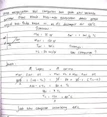 Kalor dan asas black simple konsep dan soal latihan 1 fisika kelas &mldr; Cara Mencari Suhu Akhir Pada Kalor Brainly Co Id