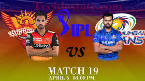 Srh vs mi ipl 2019 highlights ii sunrisers hyderabad vs mumbai indians ipl 2019 highlights. Srh Vs Mi 19th Match Prediction Live Cricket Scores Techiestate