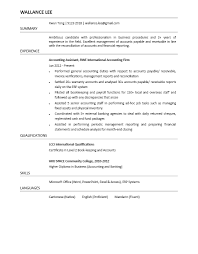 12 accounts assistant resume sample