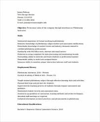 Is becoming a phlebotomy technician hard? Phlebotomy Resume Sample And Tips Phlebotomy Free Resume Template Word Resume Template Free