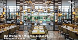 Colony Restaurant Ritz Carlton Millennia Singapore Ritz Carlton Luxury Hotel Hotel Style