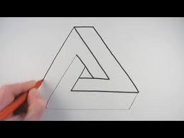 How to shade basic 3d shapes tutorial. How To Draw An Impossible Triangle In A Very Simple Way Youtube