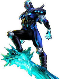 Blizzard Conhecido Mais Como O Cacador Do Gelo Ele E Um Ninja Com Poderes Controlar O Gelo Superhero Art Superhero Comic Superhero Design