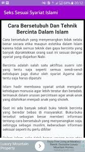Lantas bagaimana tuntutan malam pertama dalam islam? Seks Sesuai Syariat Islami Fur Android Apk Herunterladen