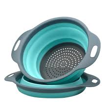 Maybe you would like to learn more about one of these? China 2 Collapsible Kitchen Silicone Strainer And Colander Bowl China Collapsible Silicone Strainer And Collapsible Silicone Colander Price