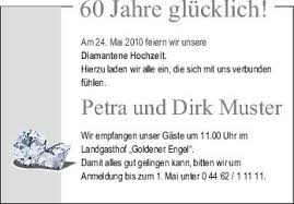 Diamantene hochzeit zeitungsanzeige sprüche zur goldenen hochzeit glückwünsche reden verse gedichte zur goldhochzeit texte für karten zum 50. Anzeigenannahme