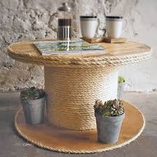 Coffee Tables Notonthehighstreet Com Diy Cable Spool Table Cable Spool Furniture Diy Coffee Table