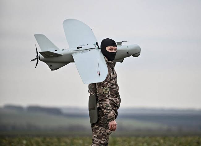 Ukrainian forces are increasingly relying on mid-range drones to strike behind enemy lines., AI generated