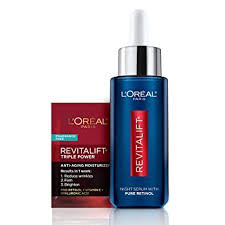 Yes, we are going to see about the l'oreal paris smooth. Amazon Com L Oreal Paris Retinol Serum For Face Night Serum 0 3 Pure Retinol From Revitalift Derm Intensives Visibly Reduce Wrinkles Even Deep Ones 1 Oz Serum Moisturizer Cream Samples Packaging May Vary