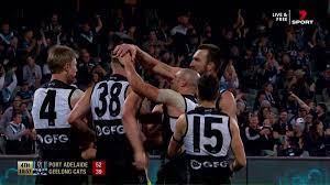 The 9.4 (58) to 5.12 (42). Afl 2020 Qualifying Final Port Adelaide Power Past Geelong As It Happened Sport The Guardian