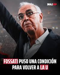 😱 ¡Fossati sorprendió a todos! El DT puso una inesperada condición para  volver a Universitario 🔥⚽ ¿De qué se trata? 👀 La decisión podría  cambiarlo todo en Ate… 👇 Descubre qué pidió