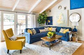 Get Confidence Immediately With The Sw Foundation Collection Blue Sofas Living Room Blue Living Room Decor Yellow Living Room