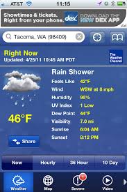 You can use the main screen to check visibility, humidity, uv index, and a lot more. Finding A Good Weather App For The Iphone The Brooks Review