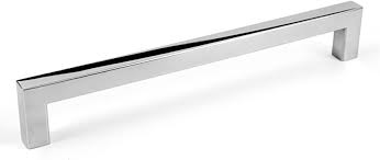 Check out our chrome bar handles selection for the very best in unique or custom, handmade well you're in luck, because here they come. Square Bar Pull Cabinet Handle Polished Chrome Stainless Steel 12mm 8 Polished Chrome Amazon Com