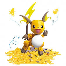 Ash pikachu evolving #pokémongo #ash's #pikachu #evolving into #raichu. Raichu Building Blocks Mega Construx Pokemon