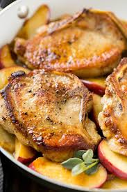 Here are 7 recipes for diabetics. Apple Pork Chops Dinner At The Zoo