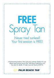 Free Spray Tan Palm Beach Tan Washington Dc Free Spray Tan Beach Tan Print Coupons
