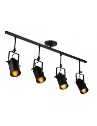 Modern Industrial Black Adjustable Track Lighting Ceiling Lights Bella Depot In 2020 Modern Black Lighting Track Lighting Ceiling Lights