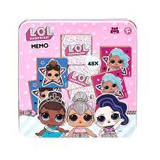 Lol surprise omg downtown b.b. Juego Memo Game Lol Surprise 48pzs Kilumio