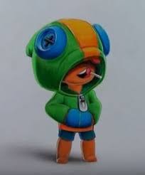Zoom it in and hit the color. How To Draw Leon From Brawl Stars