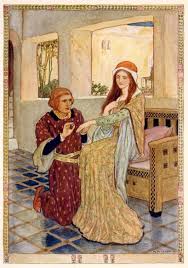 Tristan E Isolda I Galeria Tristan E Isolda En El Arte 1 Pinturas E Ilustraciones Ilustraciones Para Cuentos De Hadas Tristan E Isolda Ilustraciones