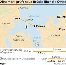 Jahrhunderts gewann der brückenbau im land an bedeutung. Danemark Pruft Neue Brucke Uber Die Ostsee Welt