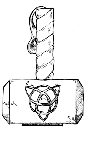 If you are using a thicker, more textured paper, such as cardstock, you can use a spray mount , mod podge , or even puzzle glue to glue your artwork to a cardboard mount. Thor S Hammer Coloring Page Google Search Thor Hammer Tattoo Hammer Tattoo Marvel Tattoos