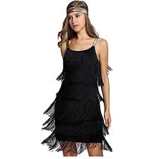 Robe année 20, femmes habillées au style flapper, coiffures vintage, sandales à talons hauts. Robe Jkchx Annees 20 S Annees 1920 Great Gatsby Vetements Deguisements Flapper Fringe Dress With Headband Taille 46 Noir Achat Vente Robe Soldes Sur Cdiscount Des Le 20 Janvier Cdiscount