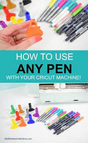 Check spelling or type a new query. How To Use Any Pen With Your Cricut Machine Cricut Pens Tutorial