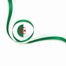 Algeria flag has two colored background. Algerian Wavy Flag Background Vector Illustration Stock Vector Illustration Of Border Simple 107875354