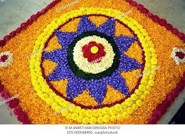 Beautiful onam pookalam colorful flower rangoli kolam easy designs 2019 ideas images gallery photos kerala malayalam festival themes for competition people of kerala on this day decorate their house and mainly the entrance with pookalam or rangoli to welcome the king mahabali. Onam Pookalam Design Stock Photos And Images Agefotostock