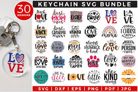 Download Keychain Svg Bundle 30 Designs Creative Market