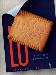 Lu Biscuits 1954 Biscuits French Paper Vintage French Posters
