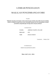 Maybe you would like to learn more about one of these? 20 Contoh Lembar Pengesahan Makalahdoc