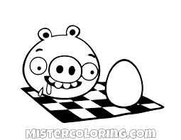 Choose the right pig picture, download it for free and start painting! Angry Bird Coloring Pages Pig Coloring Pages Ideas
