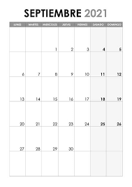 Para hacerlo un poco más llevadero, qué mejor que eventos frikis y para todos los gustos. Calendario Septiembre 2021 Calendarios Su
